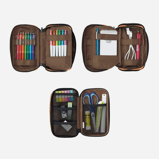 LIHIT LAB. Double Pen Case Black