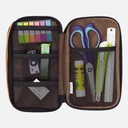 LIHIT LAB. Double Pen Case Jet Black