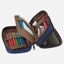 LIHIT LAB. Double Pen Case Navy
