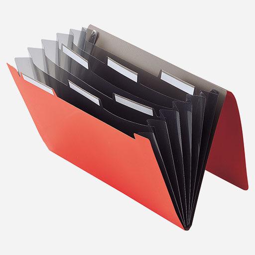 LIHIT LAB. Smart Fit Carrying Document A4 Black