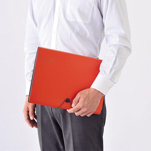 LIHIT LAB. Smart Fit Carrying Document A4 Black