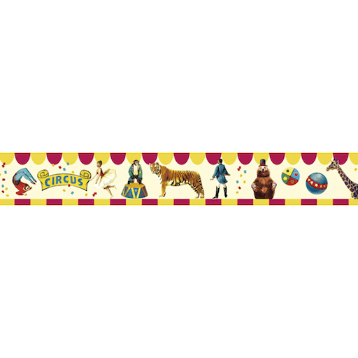 MASTE Washi Tape (W)25mm x (L)7m Animal Circus