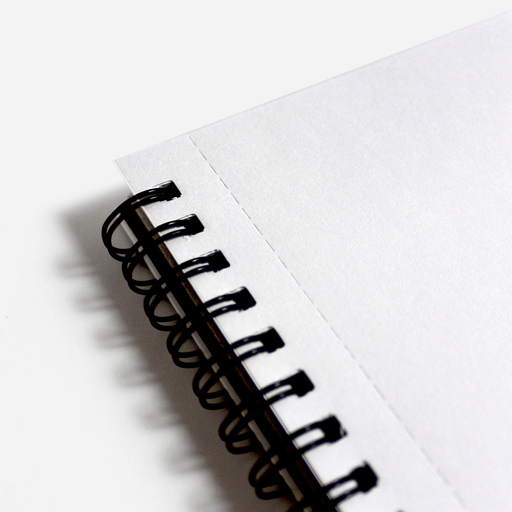 MAYART Sketch Paper PP Perforated Spiral Book 110gsm A4+ x 60