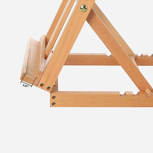 MEEDEN Beechwood H-Frame Foldable Table Easel
