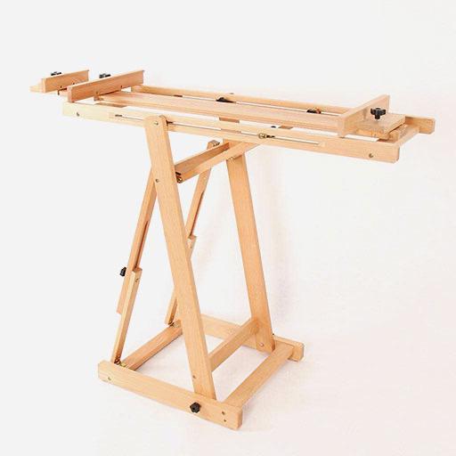 MEEDEN Beechwood Versatile H-Frame Studio Easel (Installation Not Included)