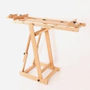 MEEDEN Beechwood Versatile H-Frame Studio Easel (Installation Not Included)