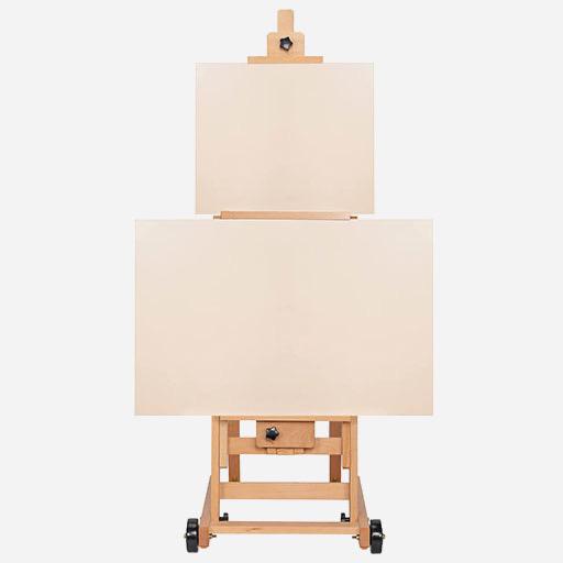 MEEDEN Beechwood Versatile H-Frame Studio Easel (Installation Not Included)