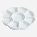 MEEDEN Plum Blossom Porcelaine Palette 8”