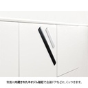 MIDORI Anti-Slip Aluminium Ruler 30cm Black