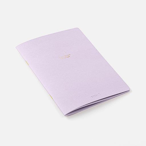 MIDORI Dot Grid 5mm Stapled Notebook A5 x 28 Purple