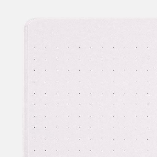 MIDORI Dot Grid 5mm Stapled Notebook A5 x 28 Purple