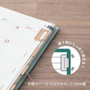 MIDORI Index Clip Chiratto Copper x 8