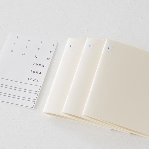 MIDORI MD Blank Notebook Light 52gsm A4 x 48 x 3