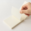 MIDORI MD Blank Sticky Memo Pad A7 x 80