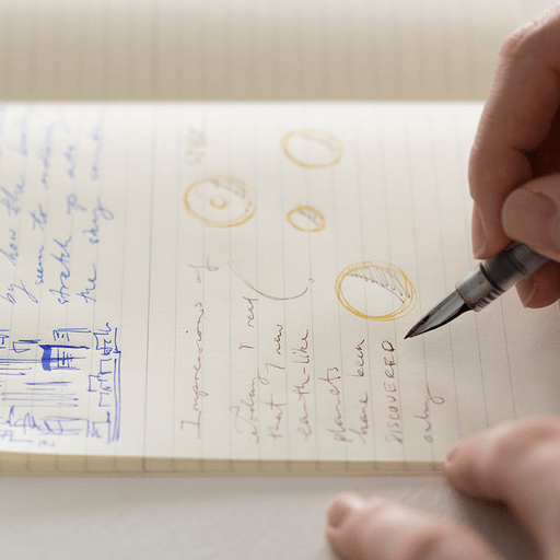 MIDORI MD Lined Notebook Light 52gsm A4 x 48 x 3