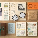 MIDORI Paintable Stamp Cat