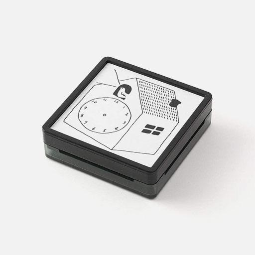 MIDORI Paintable Stamp Clock