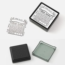 MIDORI Paintable Stamp Habit Tracker