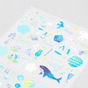MIDORI Sticker Collection Big Whales