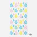 MIDORI Sticker Schedule Semi Transparent Droplets