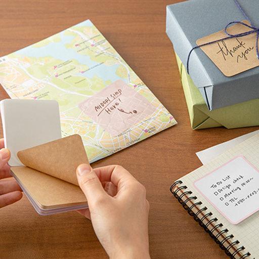 MIDORI Sticky Notes x 70 Pink