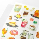 MIDORI Transfer Sticker Snacks