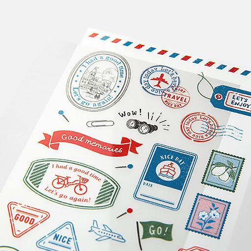 MIDORI Transfer Sticker Stamps