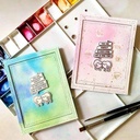 MIGHTY HANDS Clear Stamp 4” x 6” Birthday Blessings