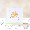 MIGHTY HANDS Clear Stamp 4” x 6” God Is Good