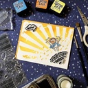 MIGHTY HANDS Clear Stamp 4” x 6” Superhero