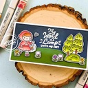 MIGHTY HANDS Clear Stamp 4” x 6” Walk By Faith