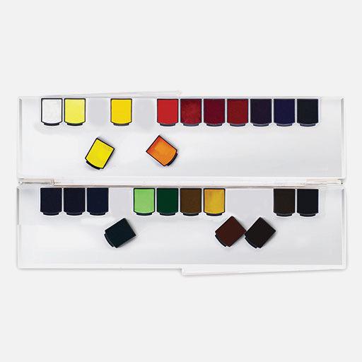 MIJELLO Mission Gold Watercolor Pan Palette Set x 24