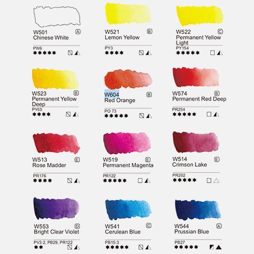 MIJELLO Mission Gold Watercolor Pan Palette Set x 24