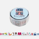 MIND WAVE Washi Tape 18mm Die Cut Cinema