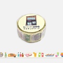 MIND WAVE Washi Tape 18mm Die Cut Stand Bar