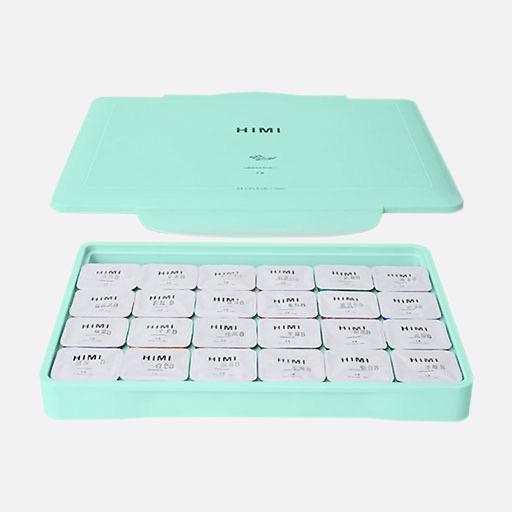 MIYA Himi Jelly Gouache 30ml Mint Green Set x 24