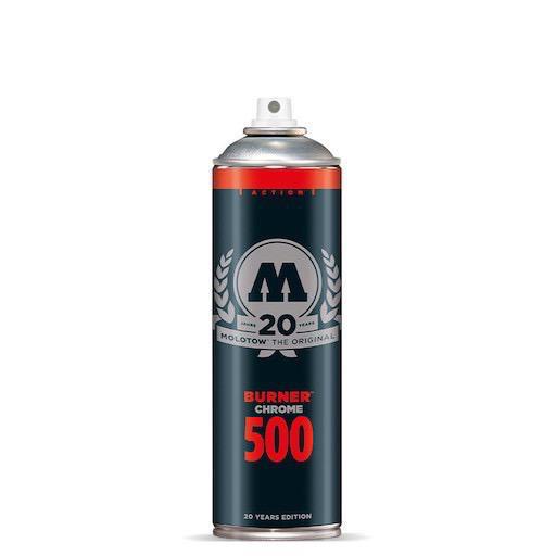 MOLOTOW Burner Chrome Spray Paint 500ml
