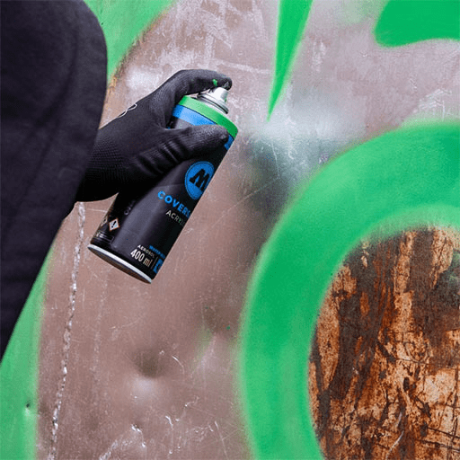 MOLOTOW Coversall Water-Based Spray Paint 400ml Tornado Red