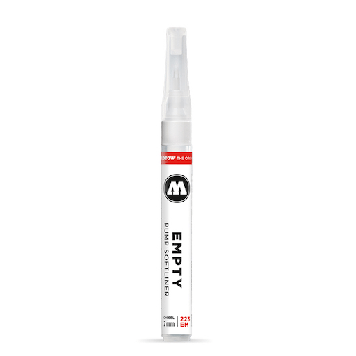 MOLOTOW Empty Pump Softliner Chisel 2mm