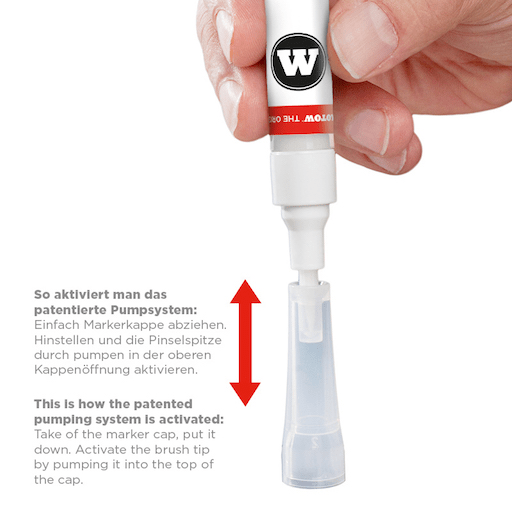 MOLOTOW Empty Pump Softliner Chisel 2mm