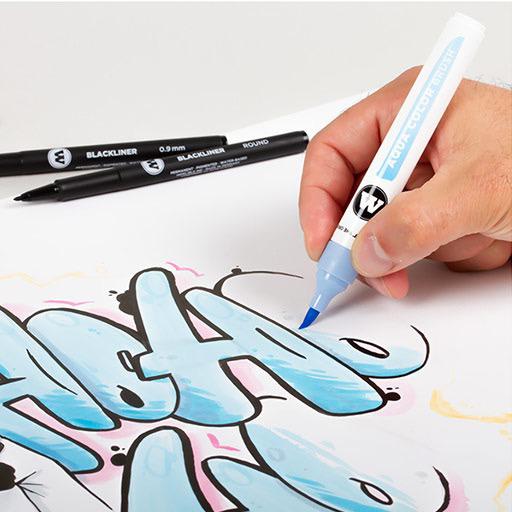 MOLOTOW Exchange Tip Soft Brush x 2