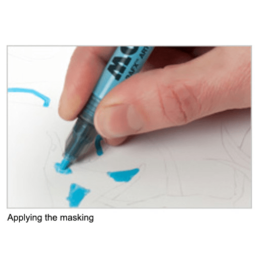 MOLOTOW Grafx Art Masking Liquid Refill 30ml