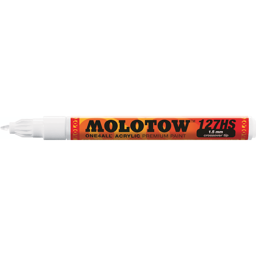 MOLOTOW One4All Acrylic Marker 1.5mm 160 Signal White