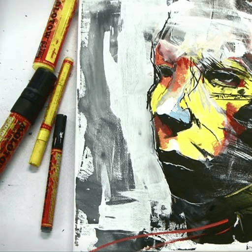 MOLOTOW One4All Acrylic Marker 15mm 086 Burgundy