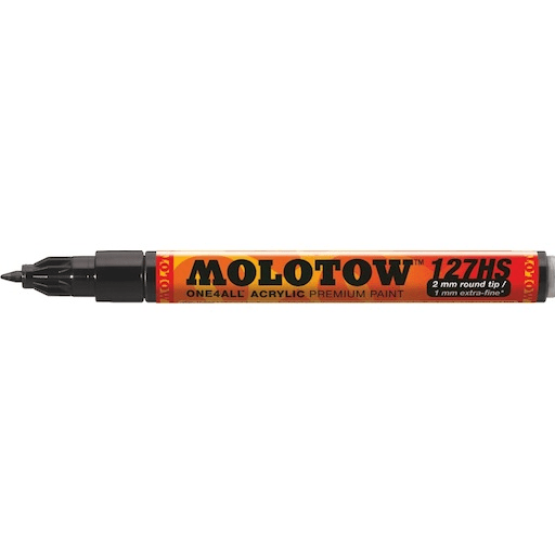 MOLOTOW One4All Acrylic Marker 1mm 180 Signal Black