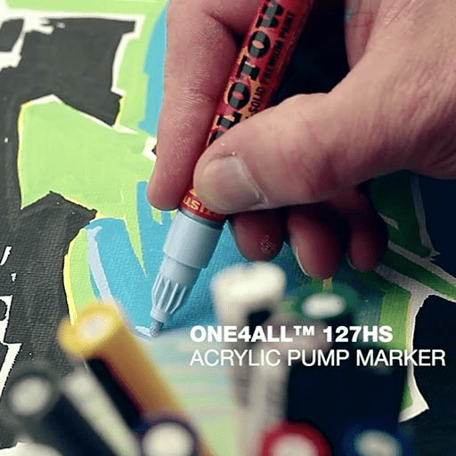 MOLOTOW One4All Acrylic Marker 2mm 209 Blue Violet Pastel