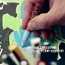 MOLOTOW One4All Acrylic Marker 2mm 227 Metallic Silver