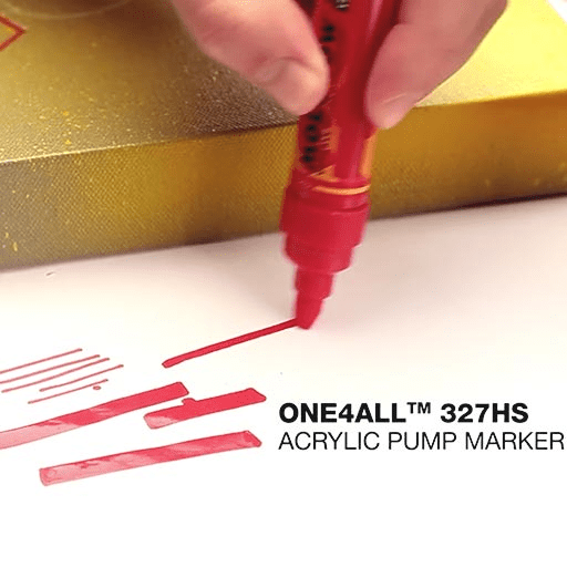 MOLOTOW One4All Acrylic Marker 8mm 200 Neon Pink