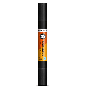 MOLOTOW One4All Acrylic Twin Marker 1.5mm / 4mm 180 Signal Black