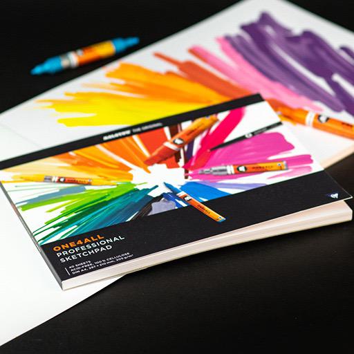 MOLOTOW One4All Professional Sketch Pad 205gsm A3